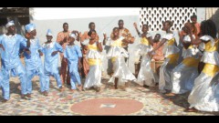 Senegal - Santhiaba - Les jeunes griots ngueweul